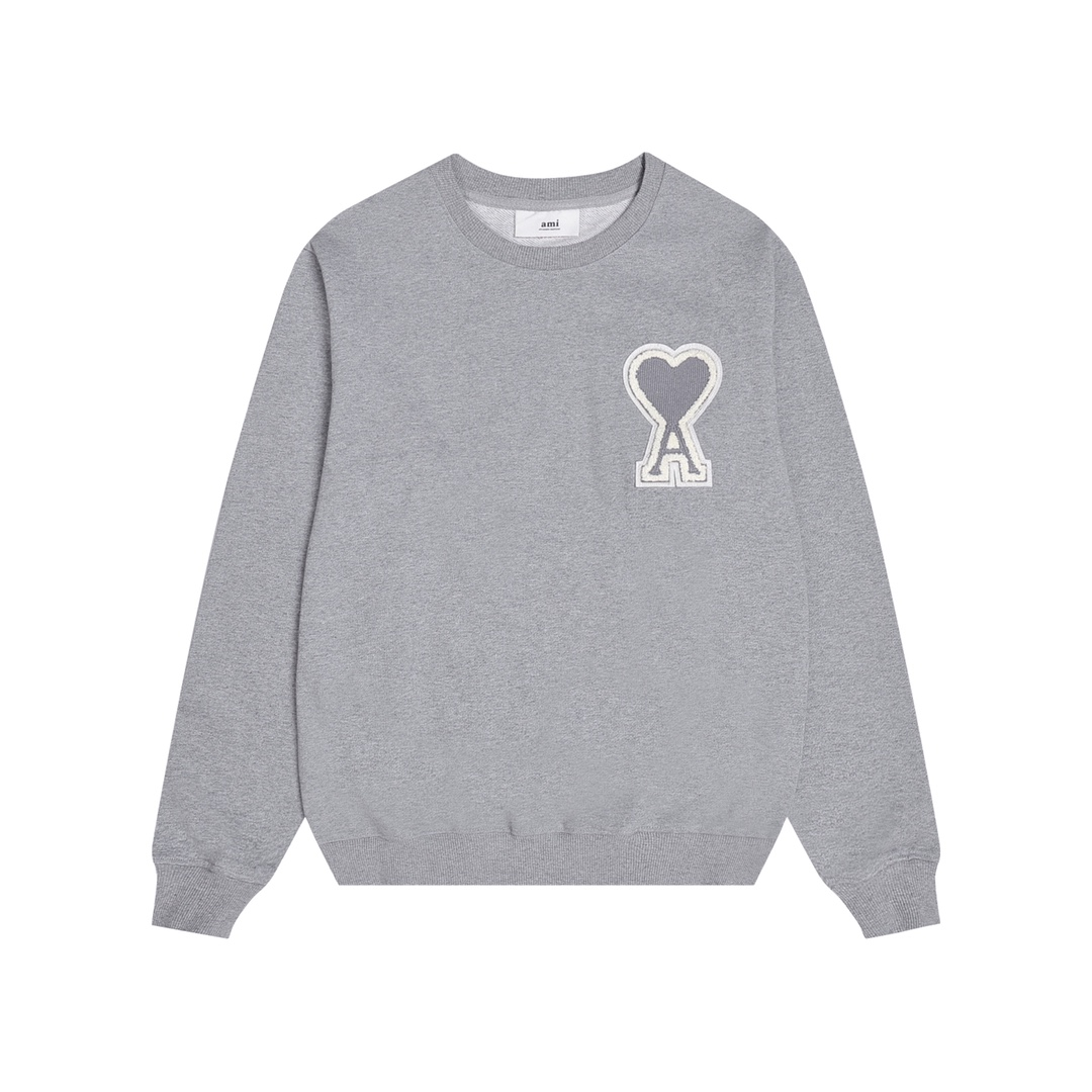 AMI PARIS cotton hoodie
