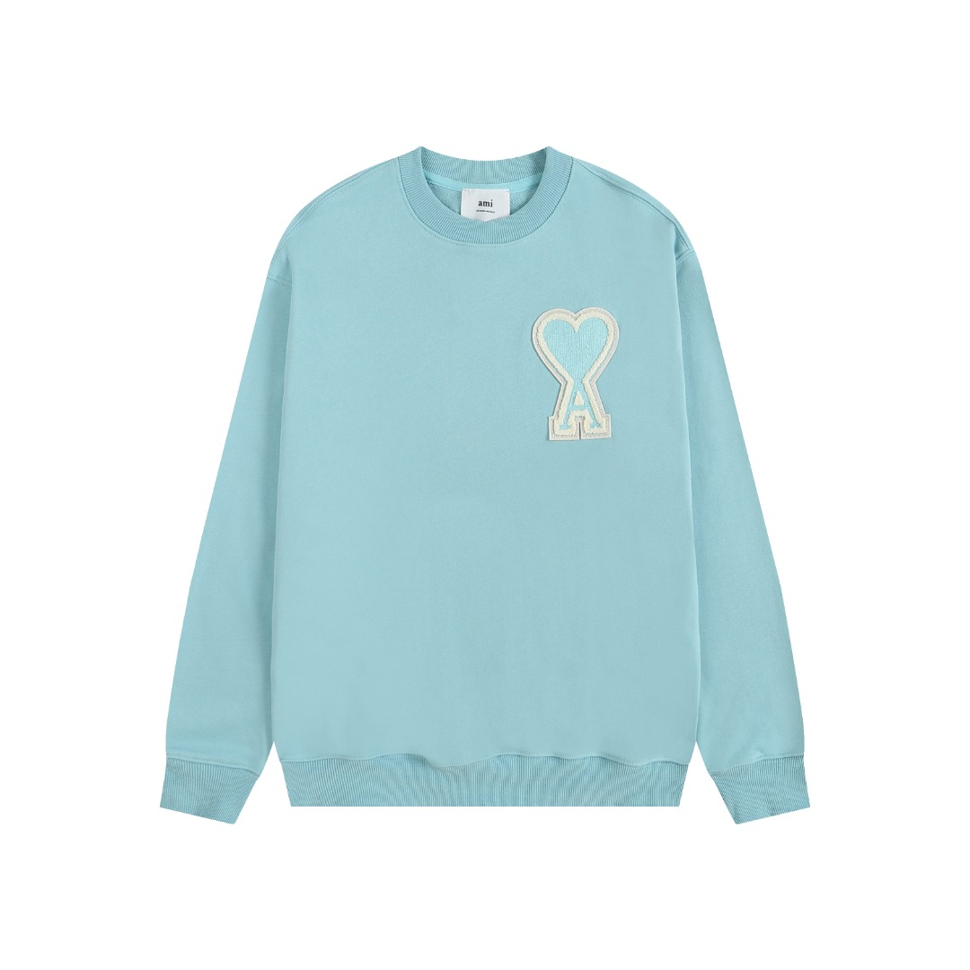 AMI PARIS cotton hoodie