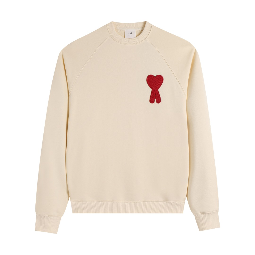 AMI PARIS cotton hoodie