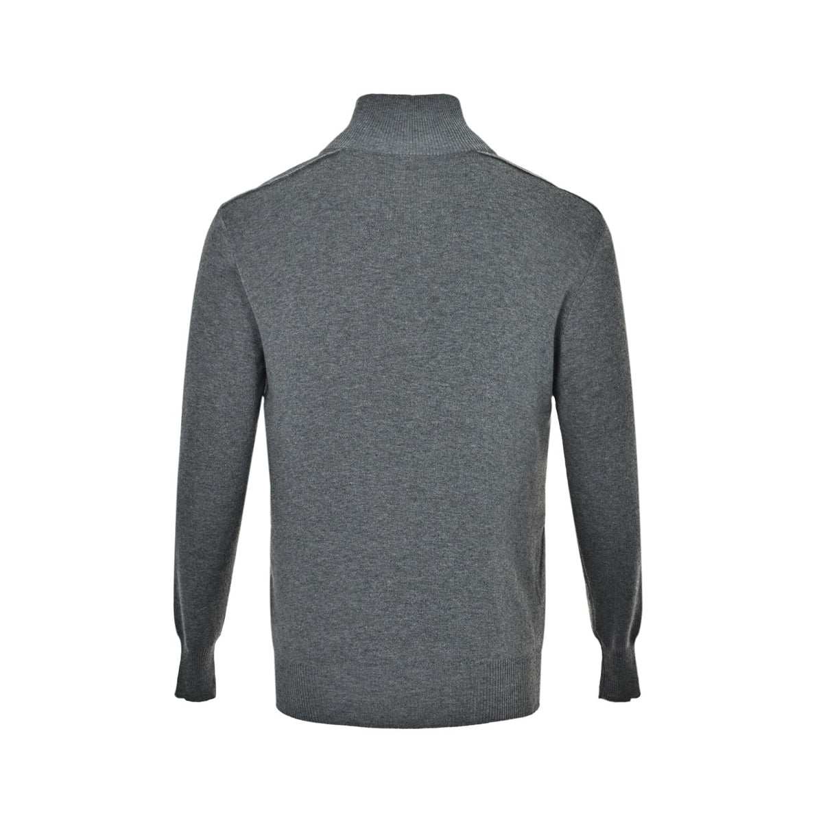Burberry Half-zip wool knit sweater