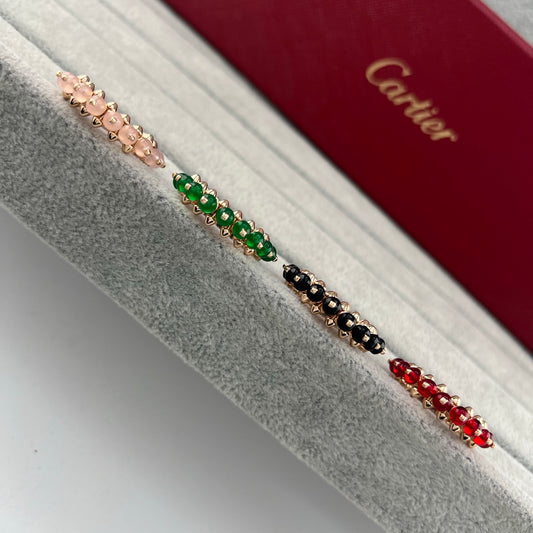 Cartier Studded Multi-Gemstone Pendant Ring