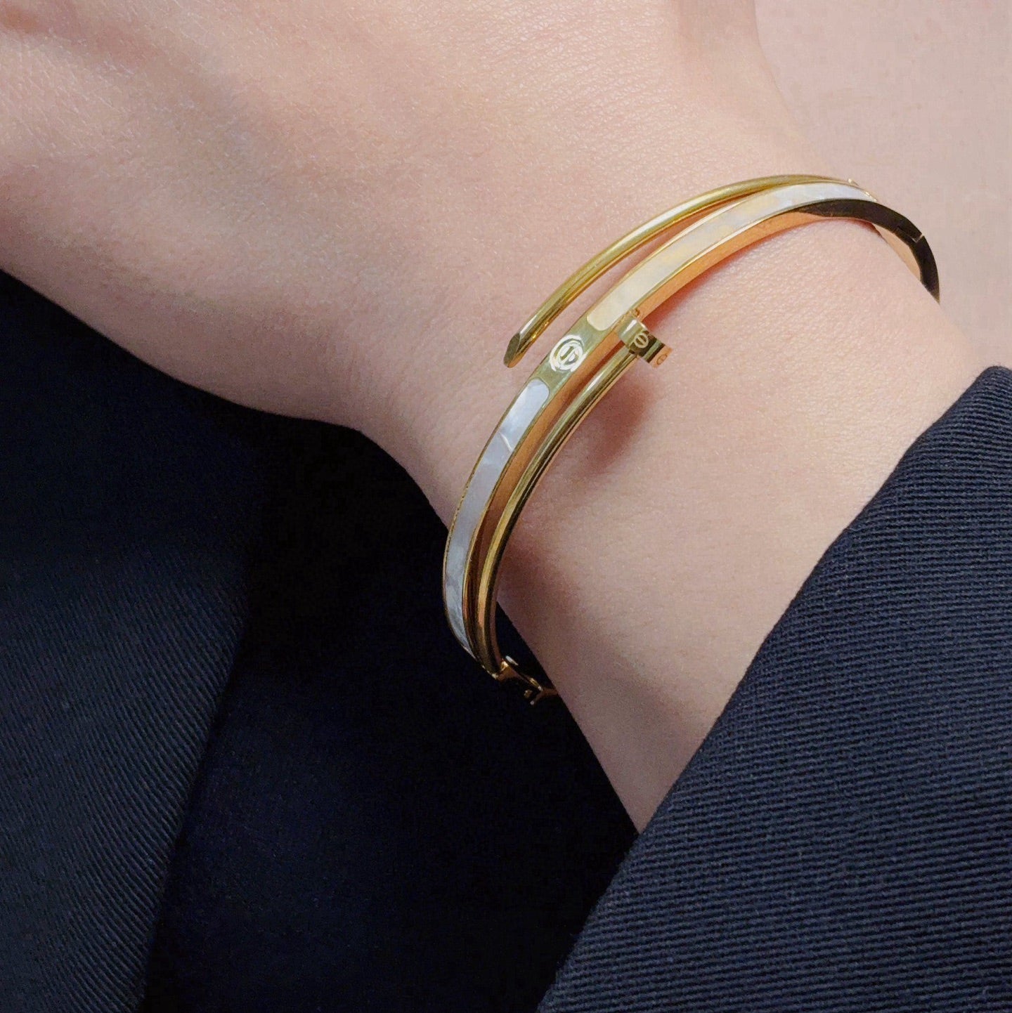 18K Gold-Plated Cartier Bracelet