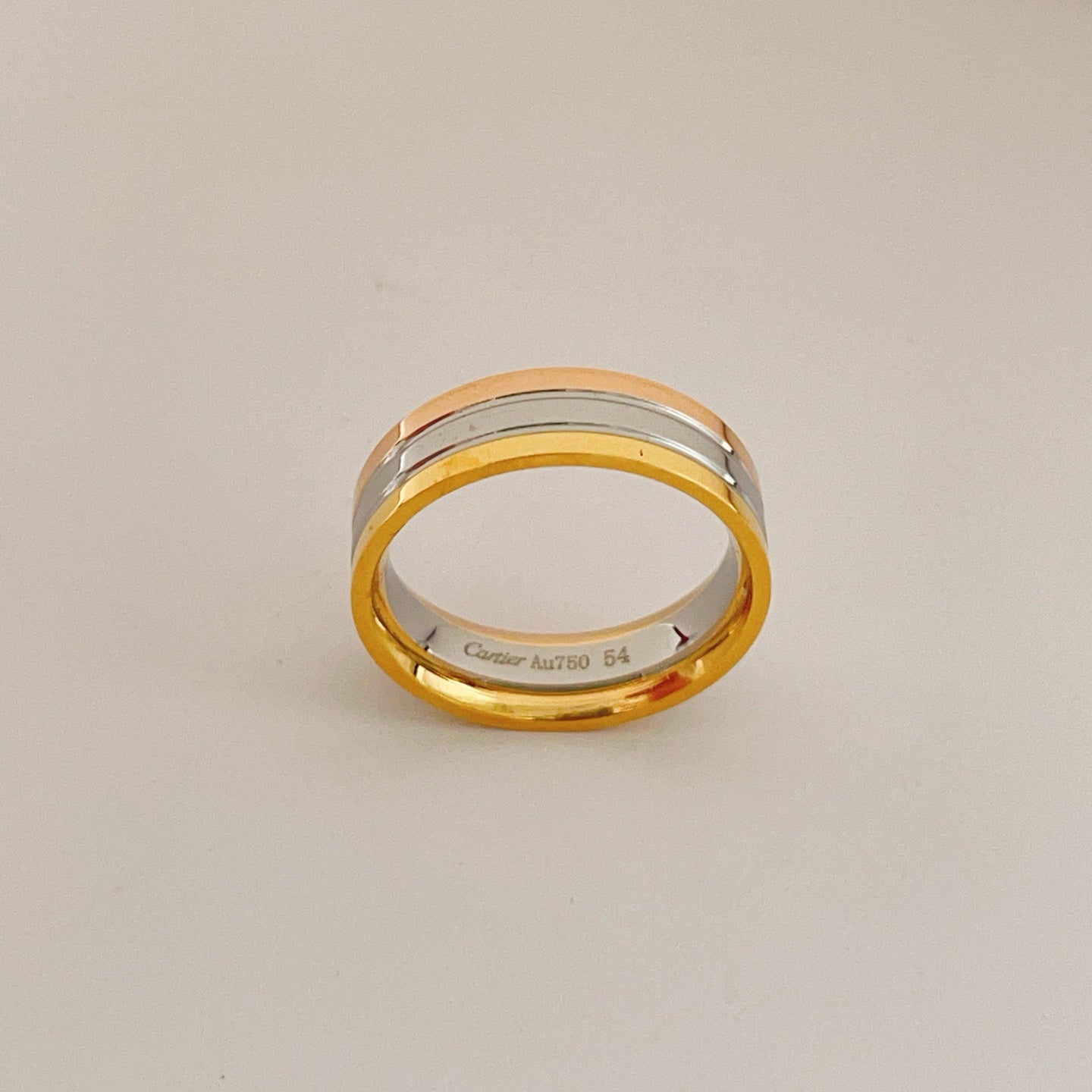 Cartier Tri-Color Ring