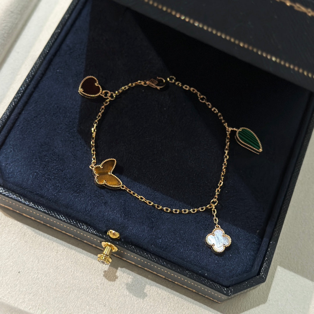 Van Cleef & Arpels Four-Color Bracelet
