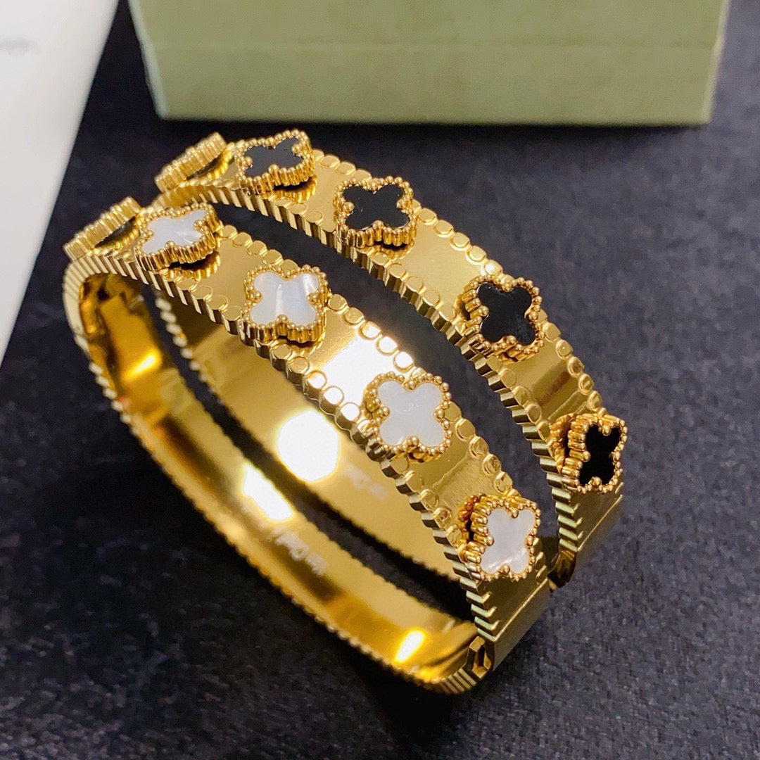 Van Cleef & Arpels-Style Clover Bracelet
