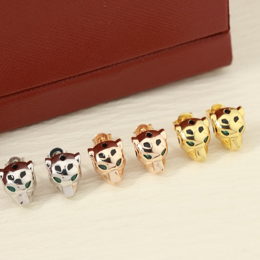 Cartier Panther Stud Earrings