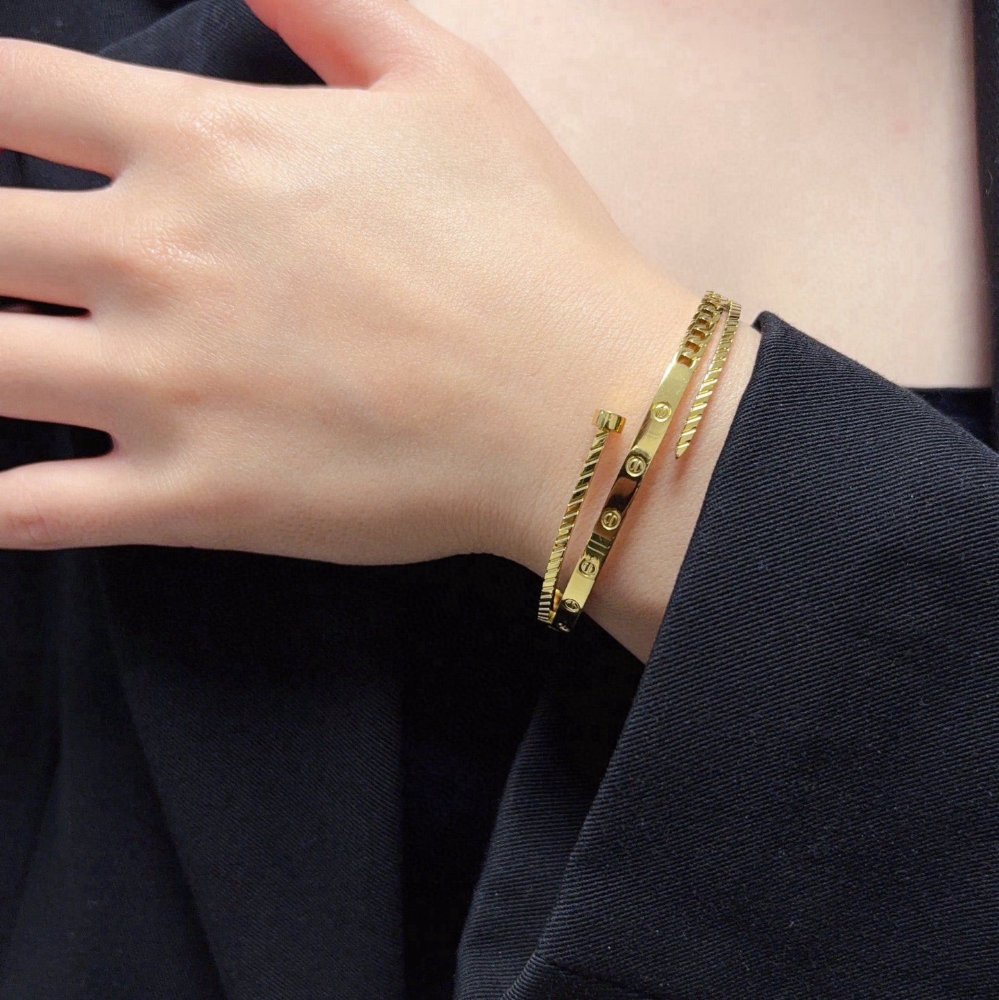 Cartier Nail Bracelet