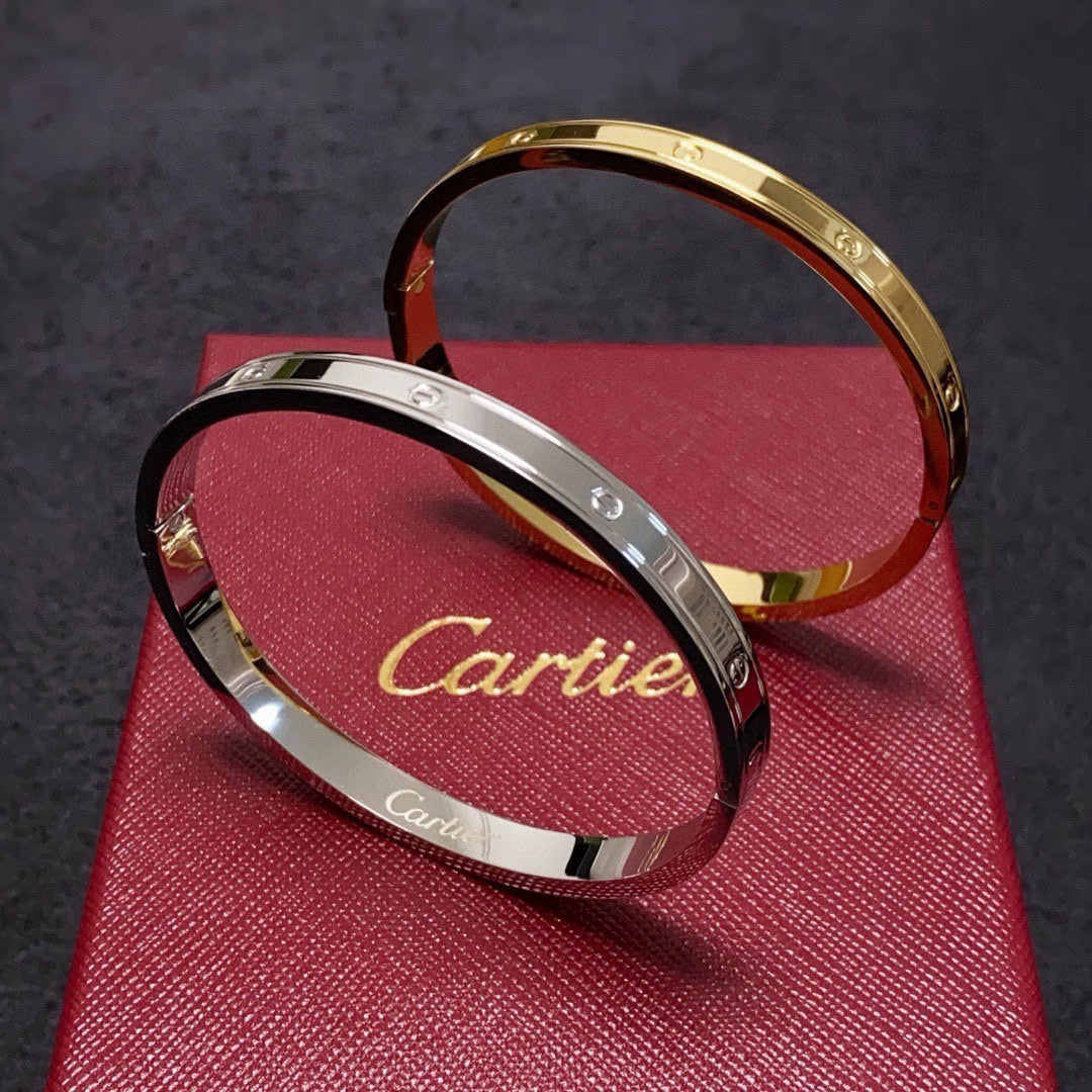 18K Gold-Plated Cartier Bracelet