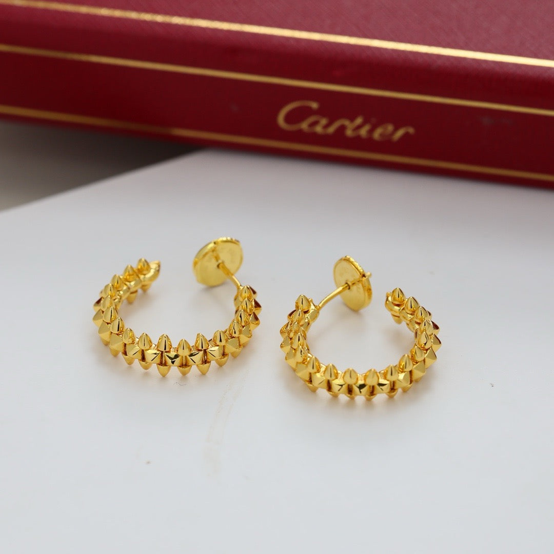 Cartier-style Stud Earrings