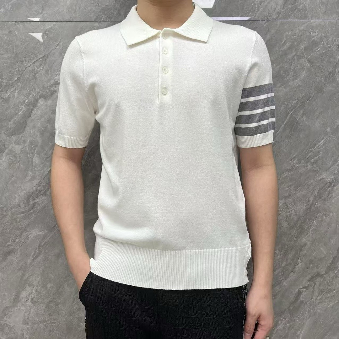 Sailboat Knitted POLO Shirt