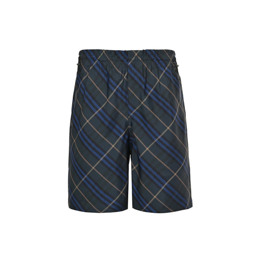 Burberry Diagonal Plaid Shorts