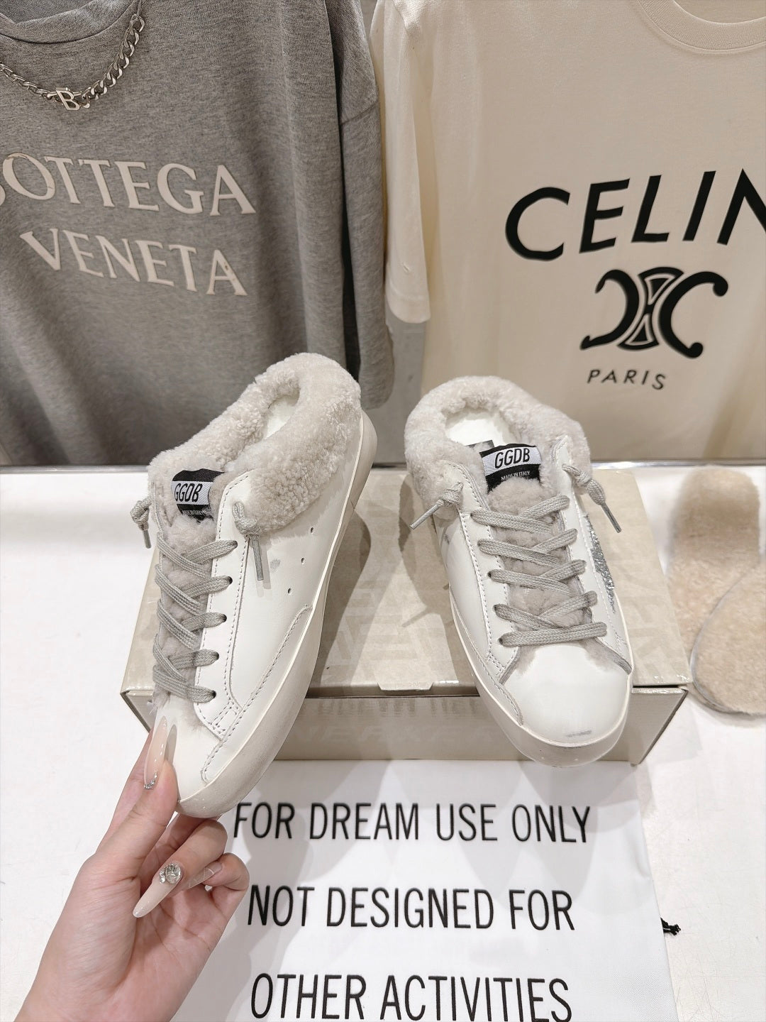 Golden Goose Vintage Distressed Sneakers #212