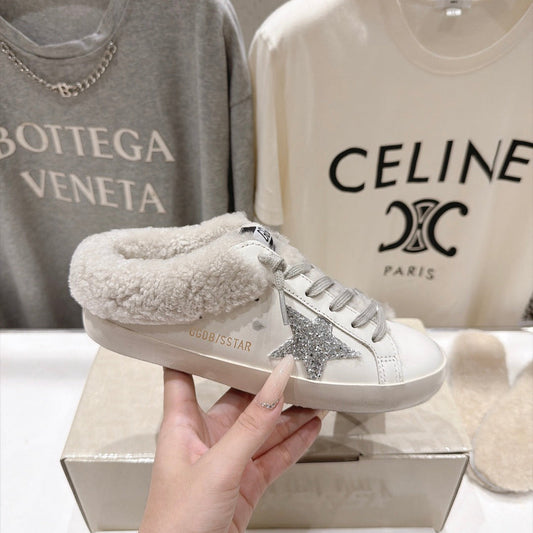 Golden Goose Vintage Distressed Sneakers #212