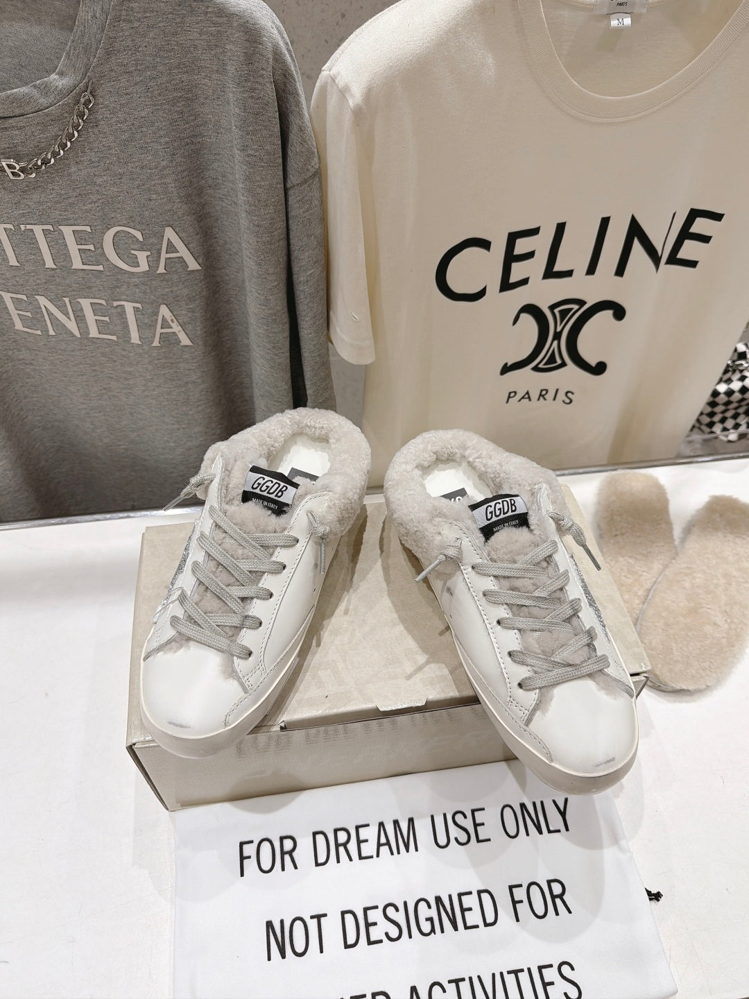 Golden Goose Vintage Distressed Sneakers #212