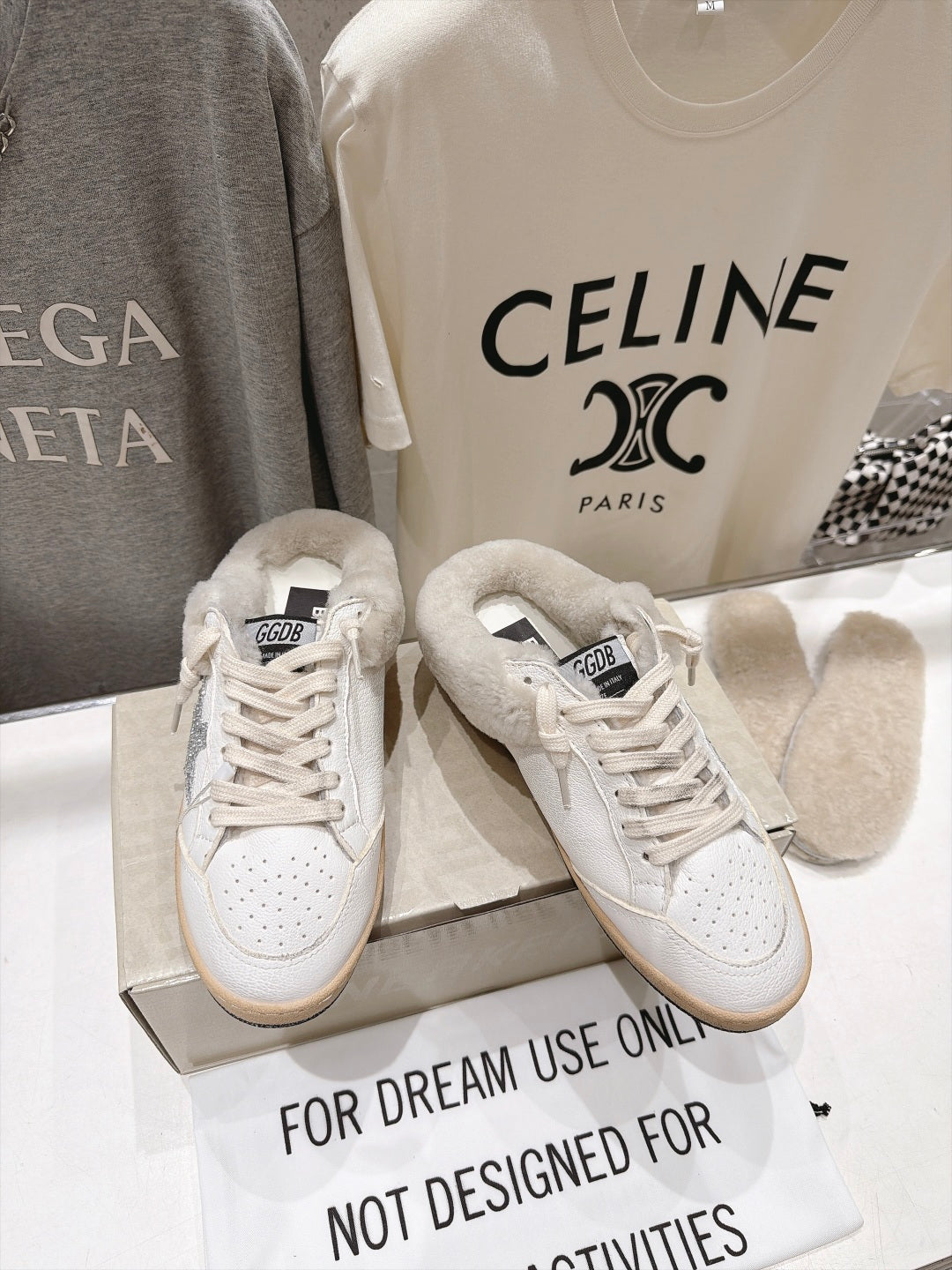 Golden Goose Vintage Distressed Sneakers #210