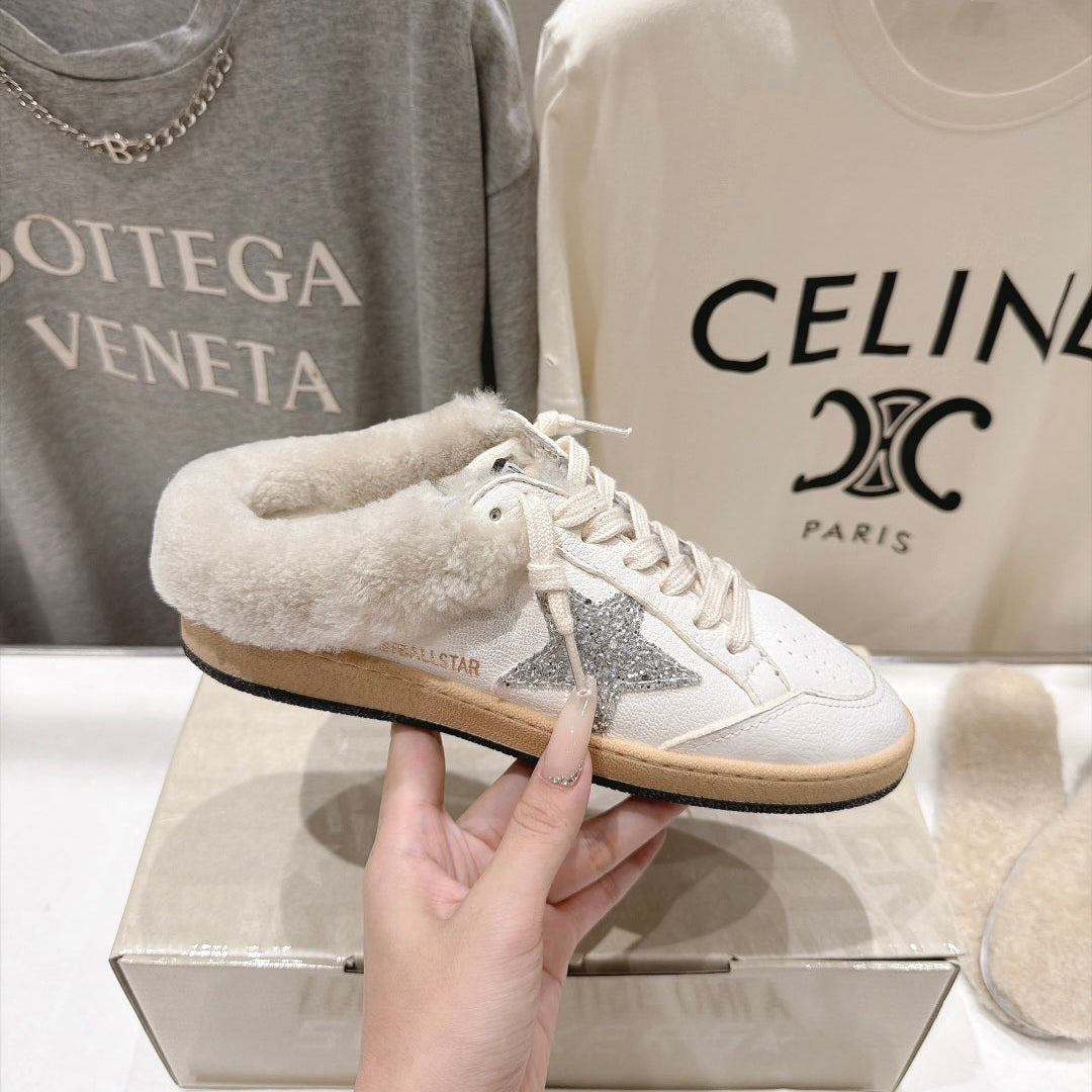 Golden Goose Vintage Distressed Sneakers #210