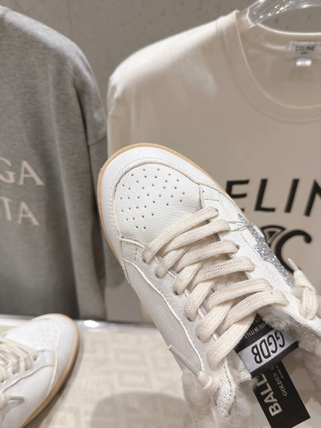 Golden Goose Vintage Distressed Sneakers #210