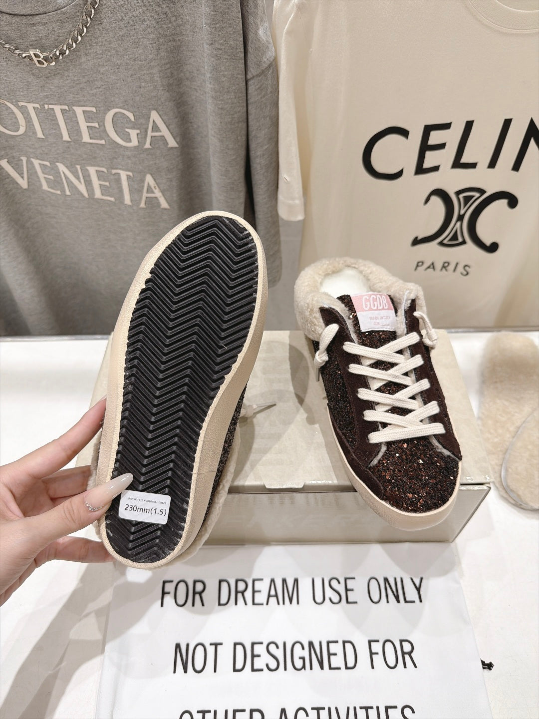 Golden Goose Vintage Distressed Sneakers #208