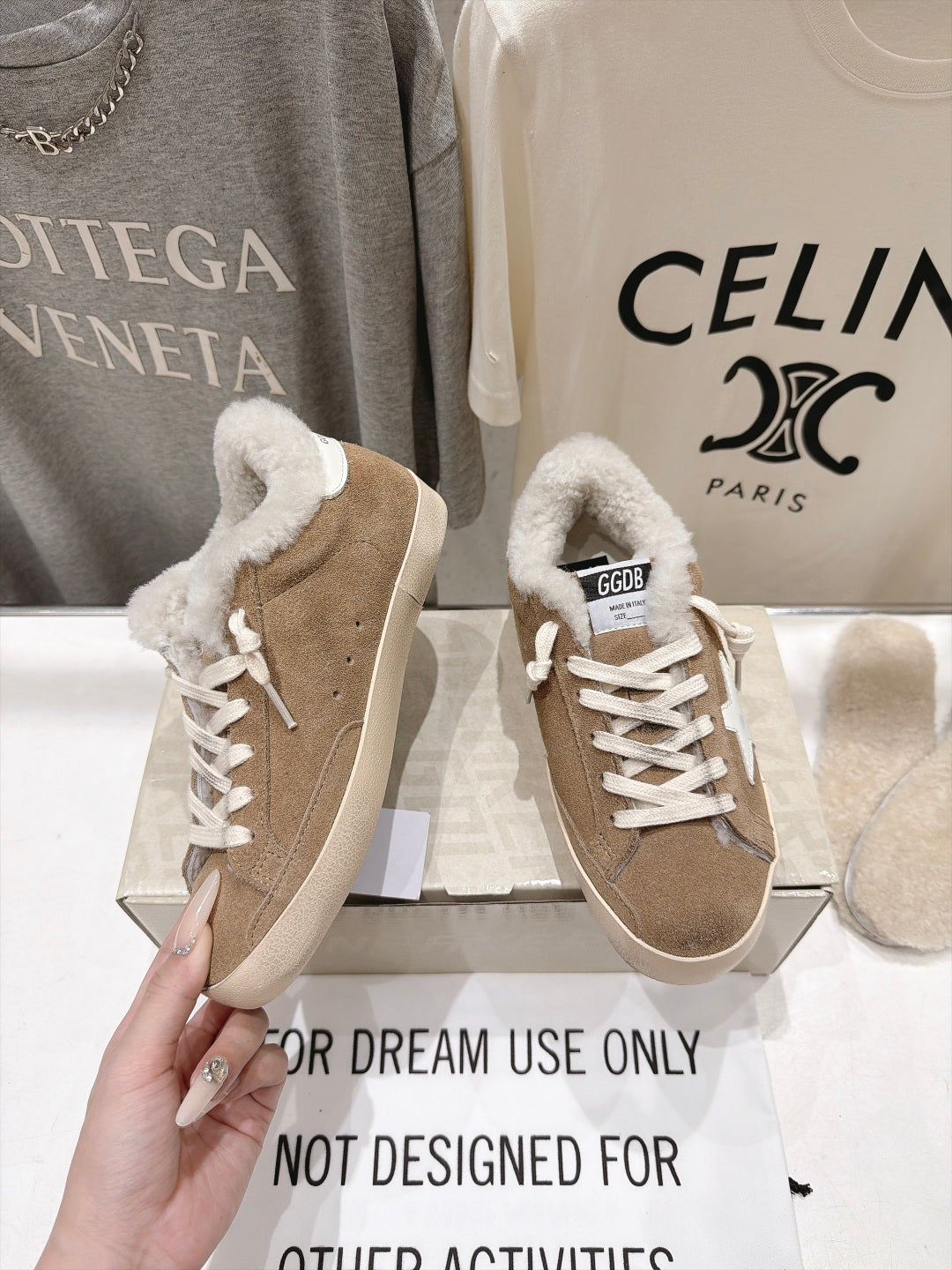 Golden Goose Vintage Distressed Sneakers #205