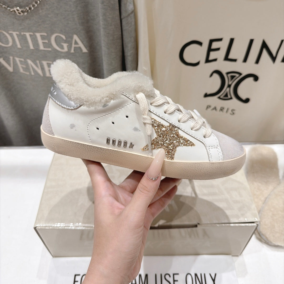 Golden Goose Vintage Distressed Sneakers #204