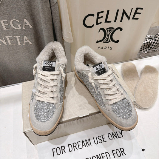 Golden Goose Vintage Distressed Sneakers #201