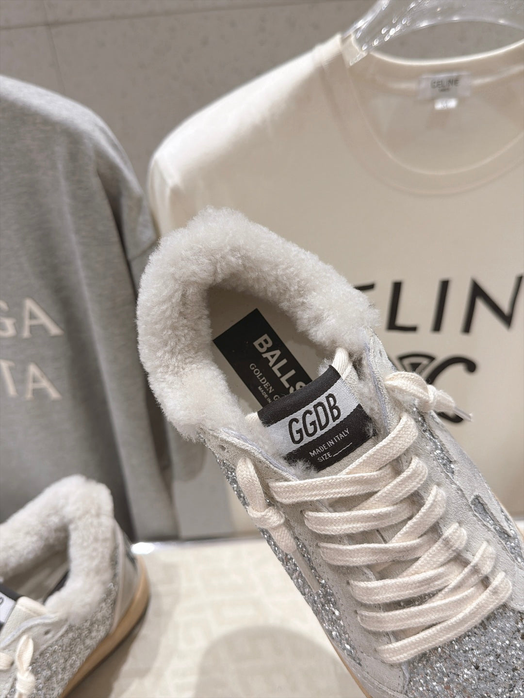 Golden Goose Vintage Distressed Sneakers #201