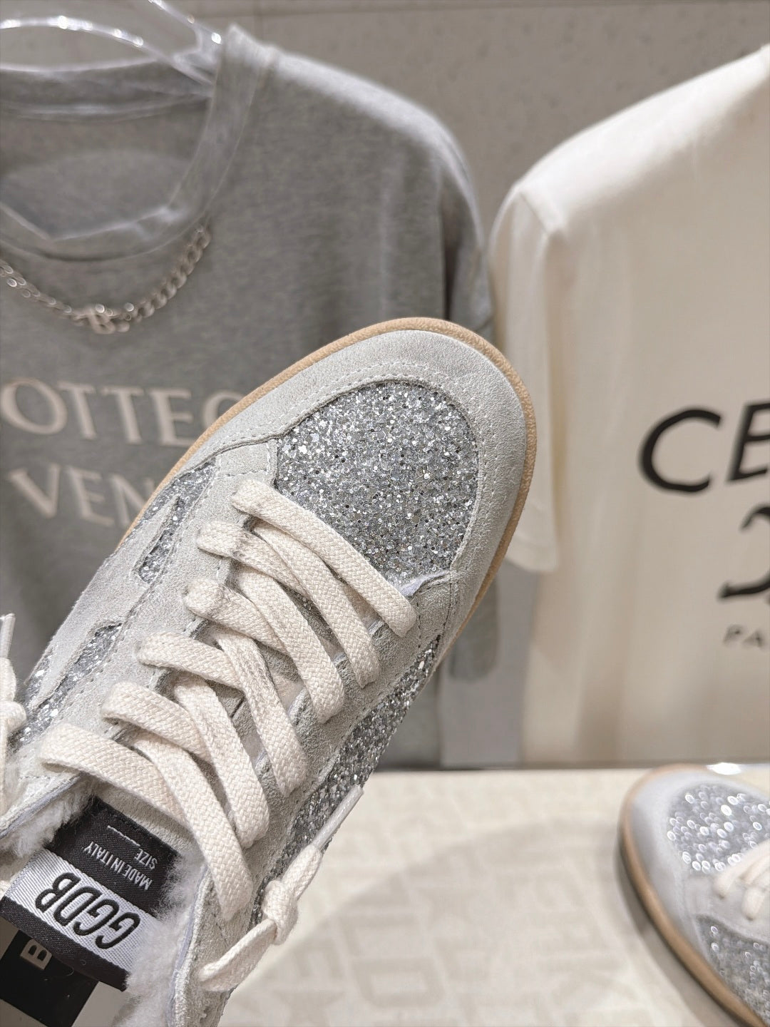 Golden Goose Vintage Distressed Sneakers #201