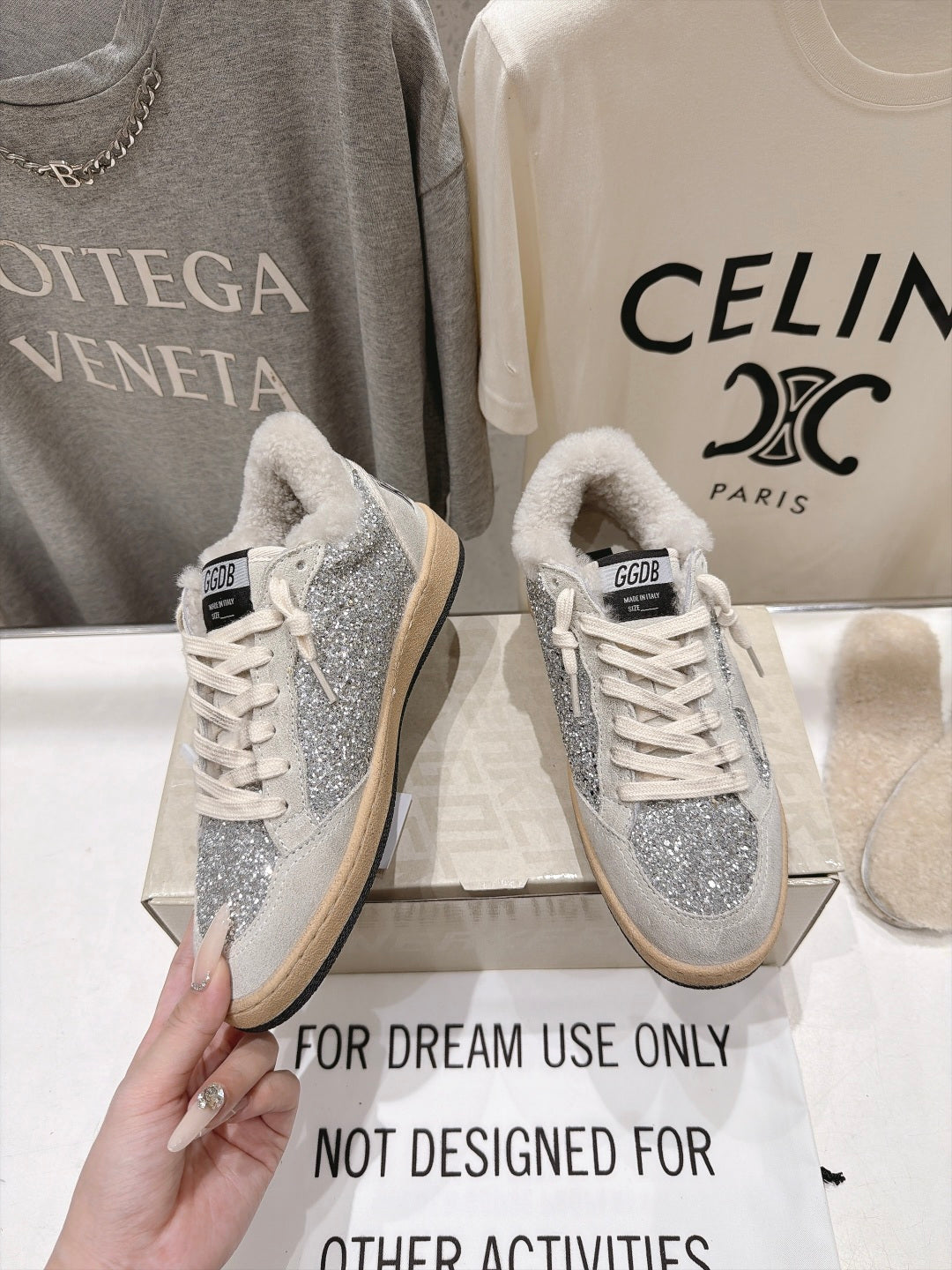 Golden Goose Vintage Distressed Sneakers #201