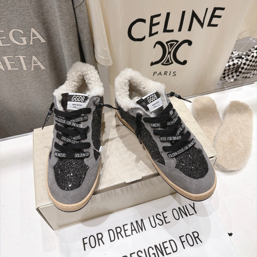 Golden Goose Vintage Distressed Sneakers #200