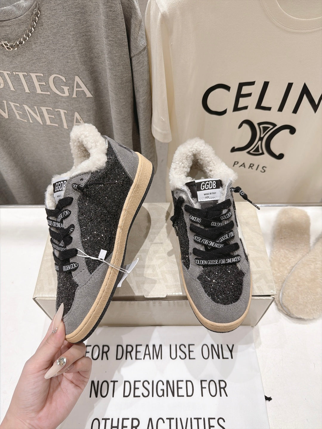 Golden Goose Vintage Distressed Sneakers #200