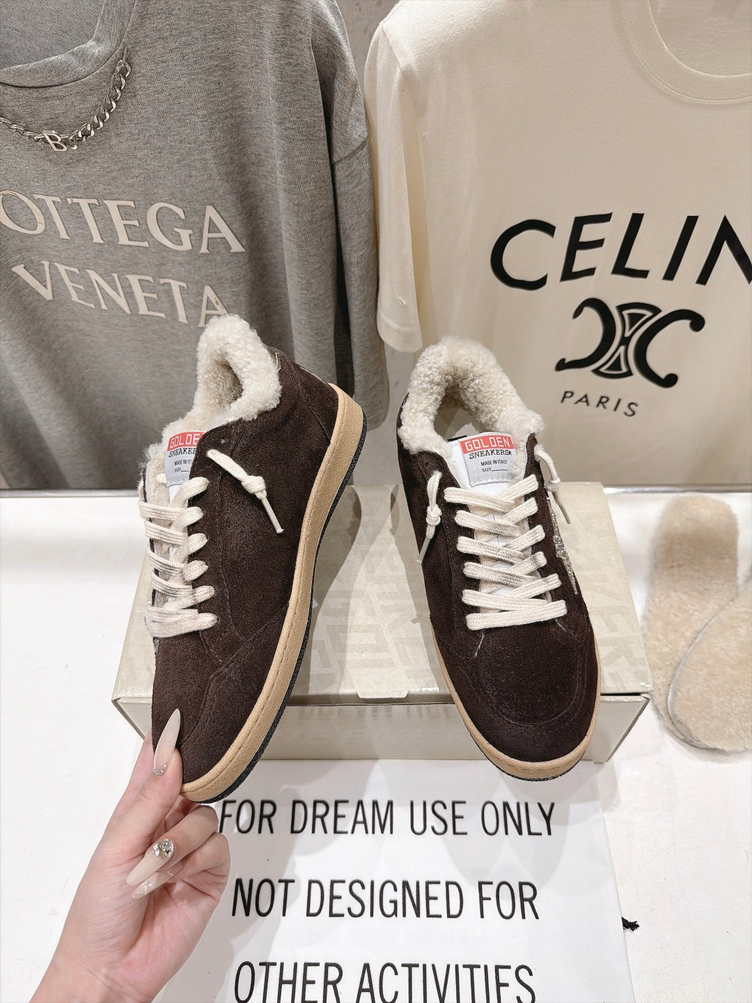 Golden Goose Vintage Distressed Sneakers #198