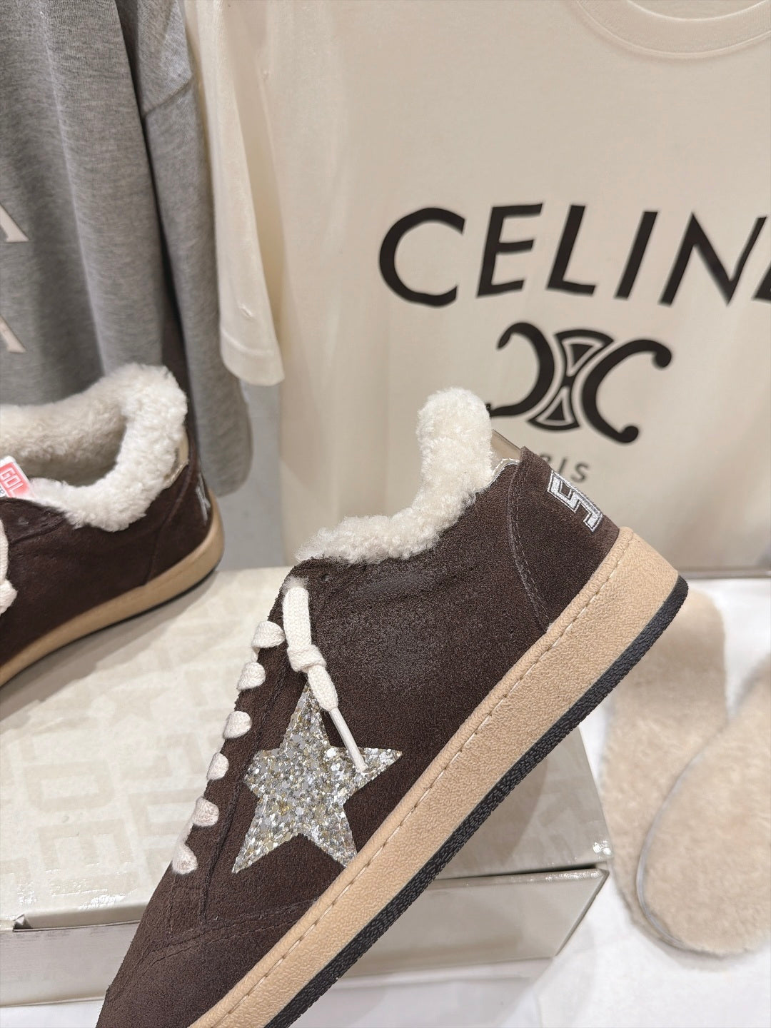 Golden Goose Vintage Distressed Sneakers #198