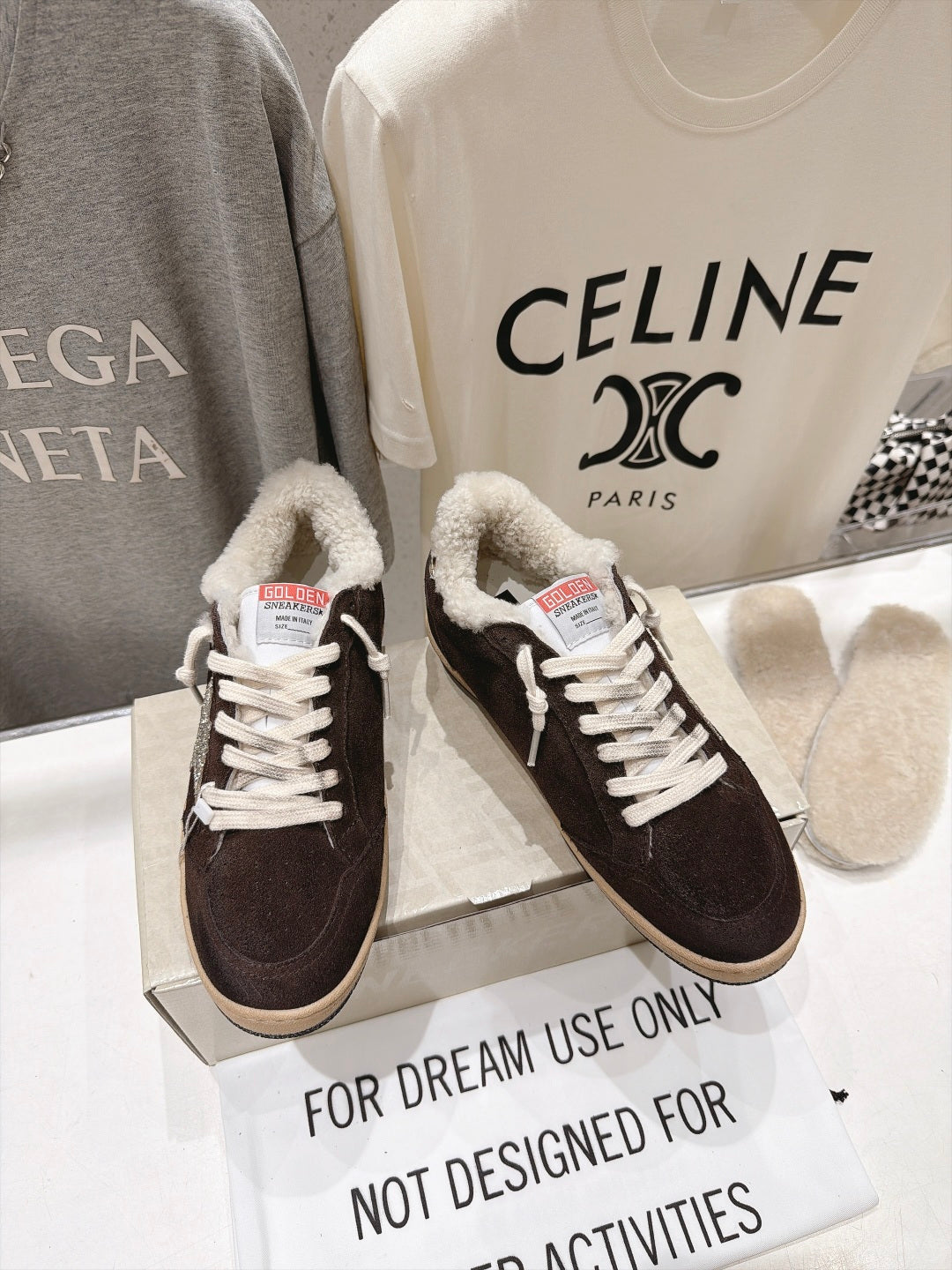 Golden Goose Vintage Distressed Sneakers #198