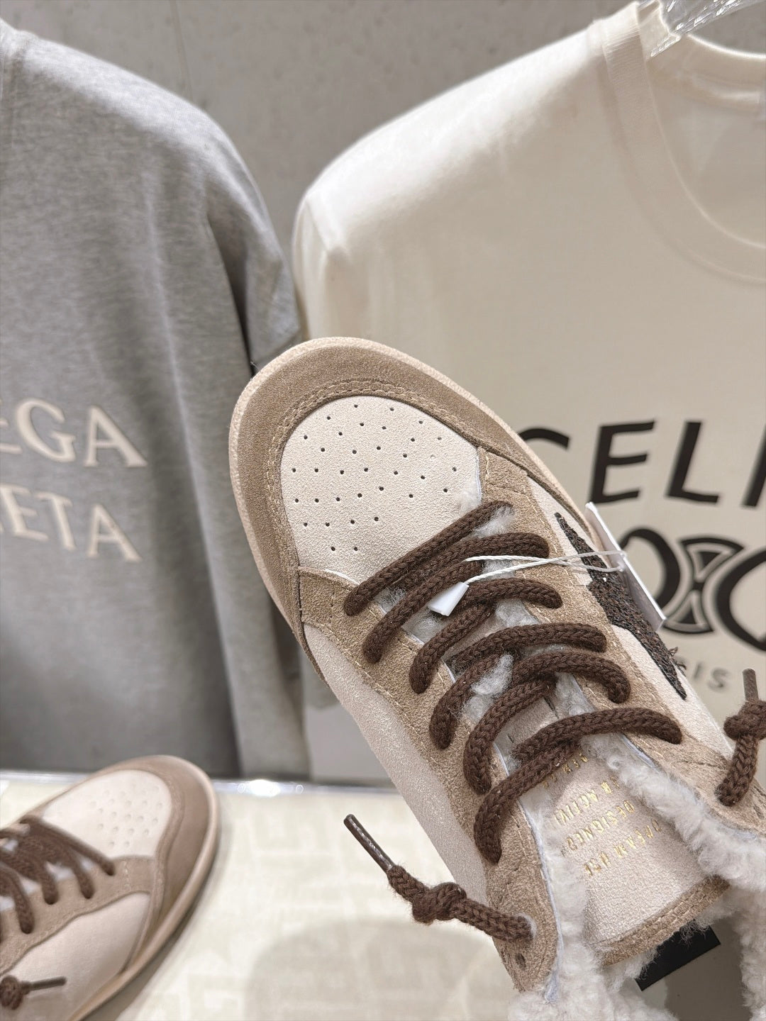 Golden Goose Vintage Distressed Sneakers #196