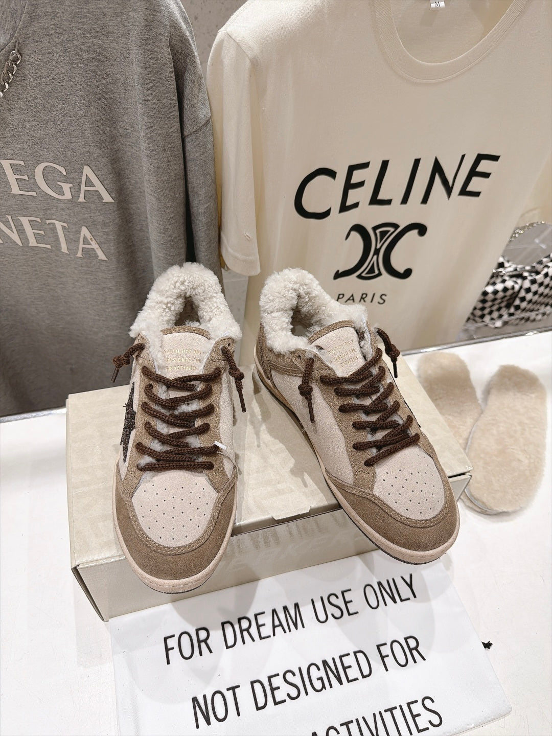 Golden Goose Vintage Distressed Sneakers #196