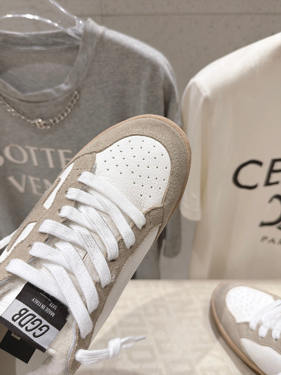 Golden Goose Vintage Distressed Sneakers #195
