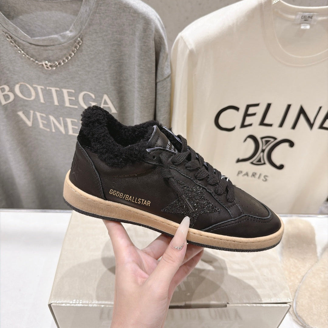 Golden Goose Vintage Distressed Sneakers #194