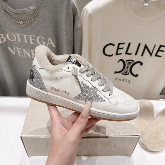 Golden Goose Vintage Distressed Sneakers #193