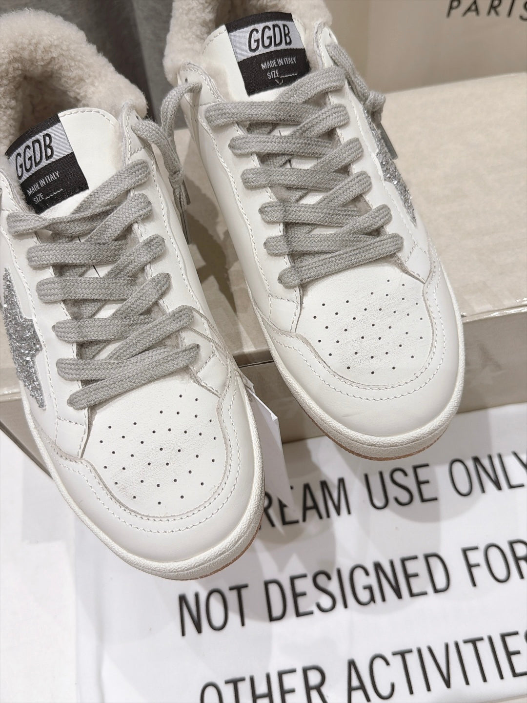 Golden Goose Vintage Distressed Sneakers #193