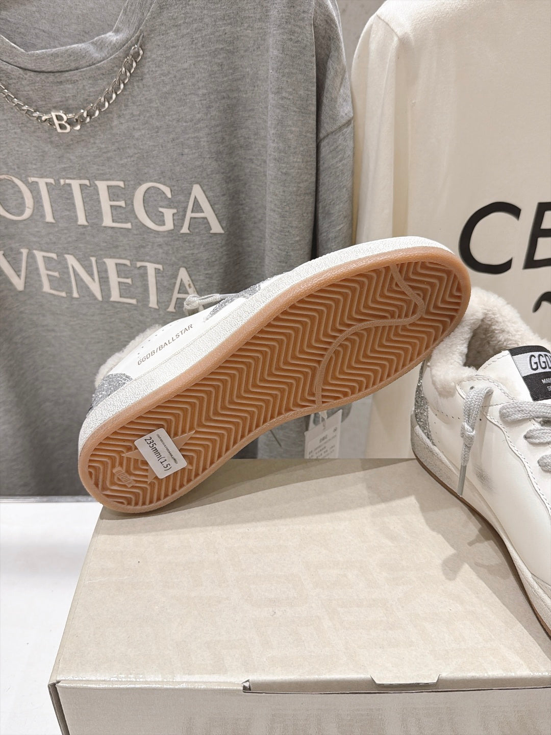 Golden Goose Vintage Distressed Sneakers #193