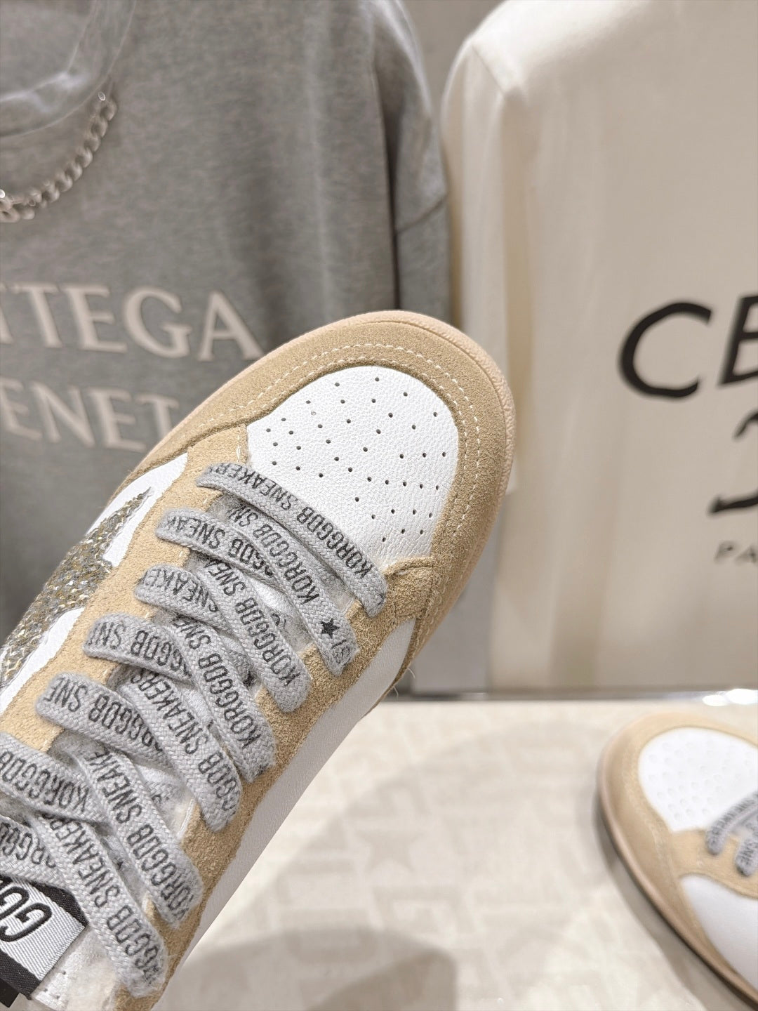 Golden Goose Vintage Distressed Sneakers #192