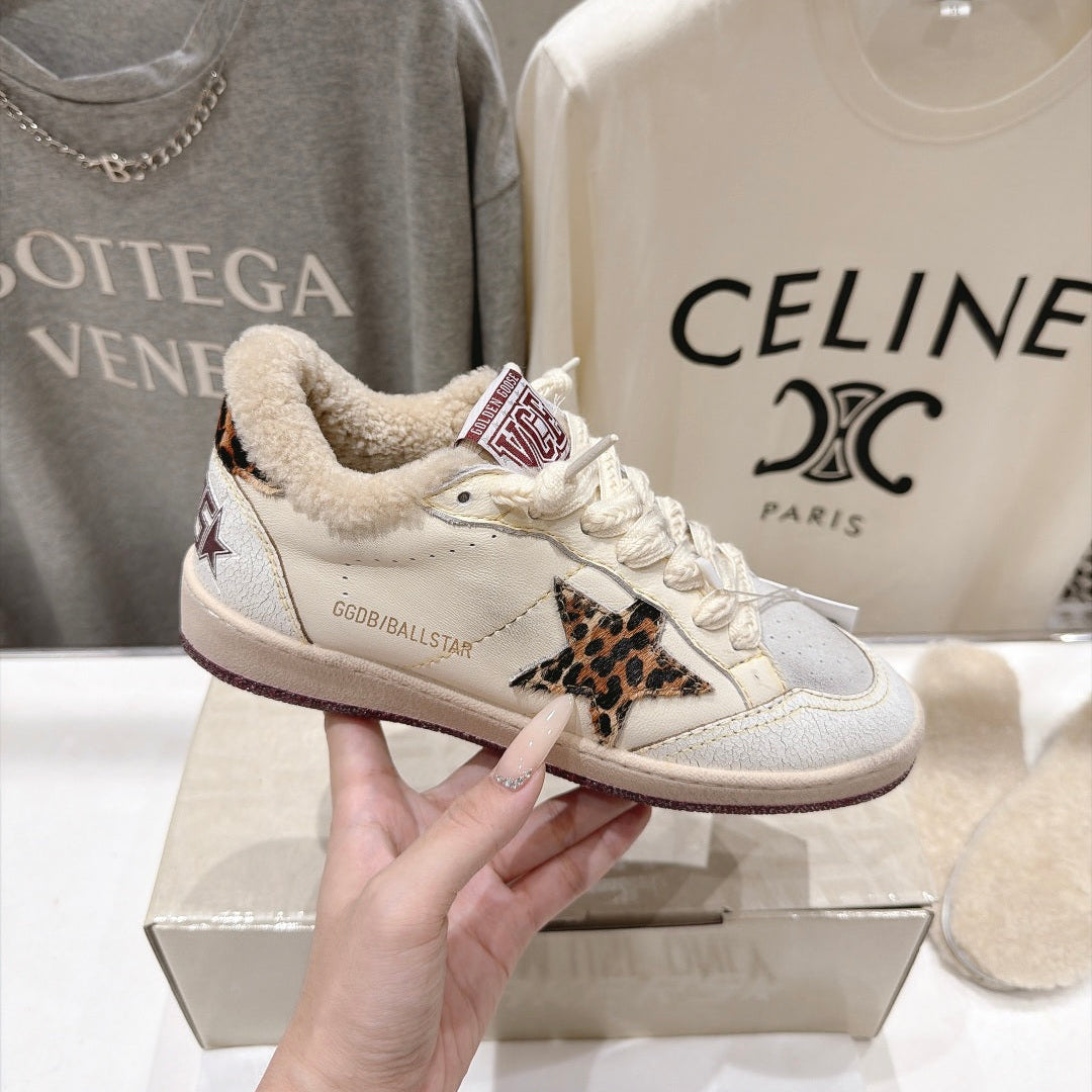 Golden Goose Vintage Distressed Sneakers #191