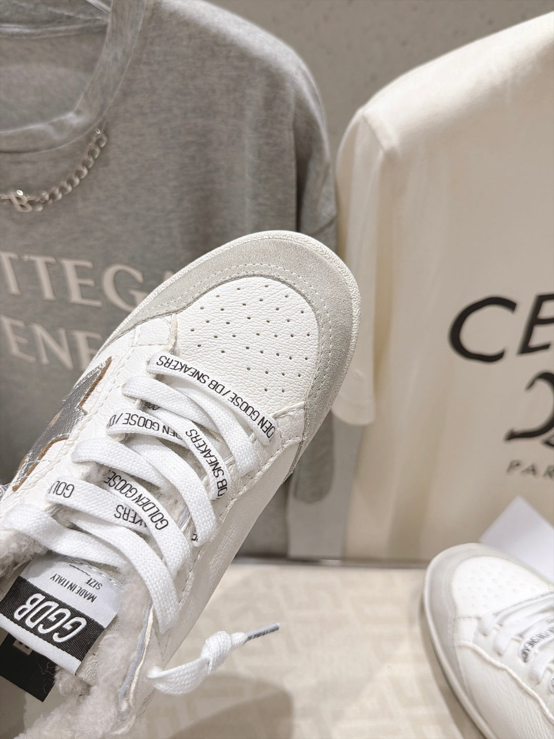 Golden Goose Vintage Distressed Sneakers #190