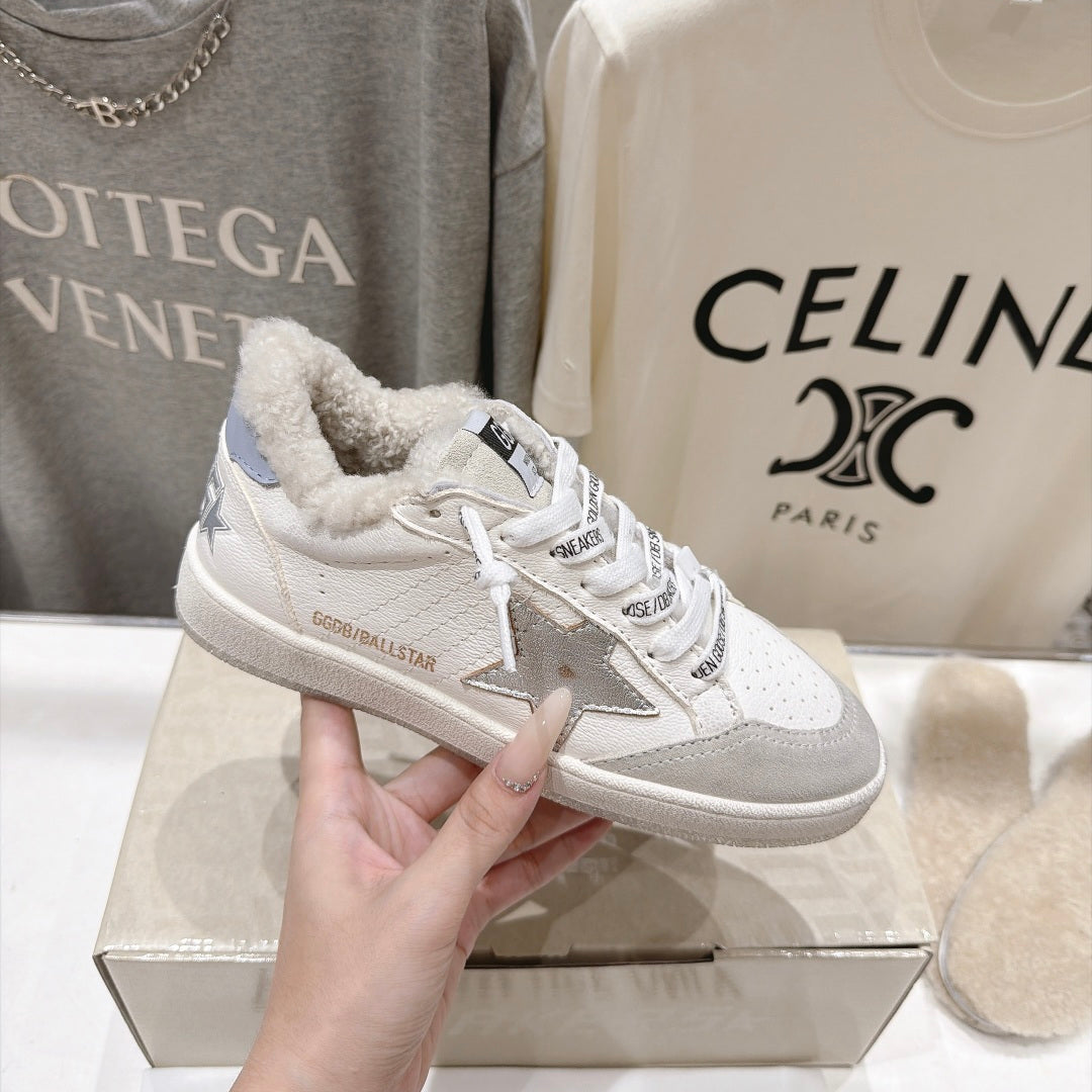 Golden Goose Vintage Distressed Sneakers #190