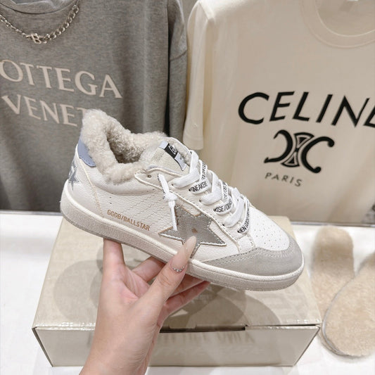 Golden Goose Vintage Distressed Sneakers #190