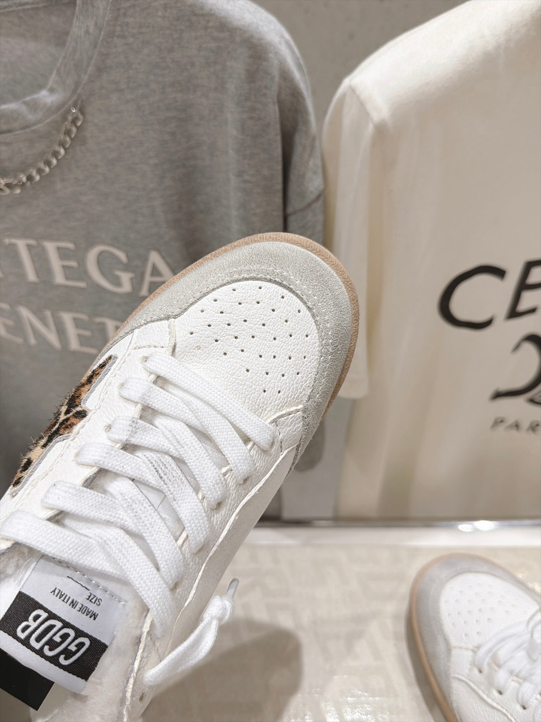 Golden Goose Vintage Distressed Sneakers #189