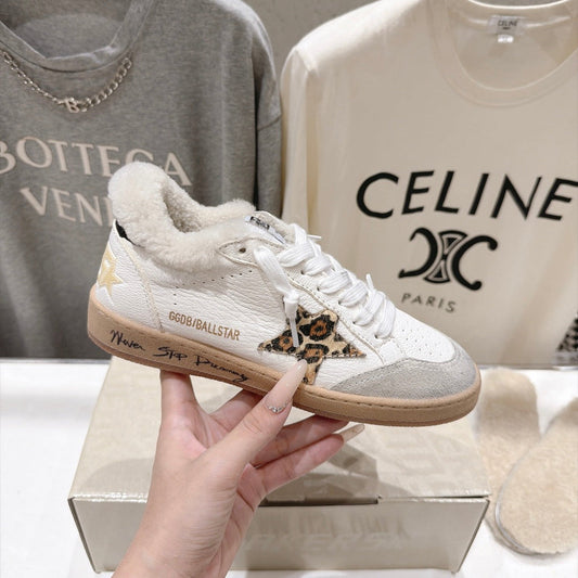 Golden Goose Vintage Distressed Sneakers #189