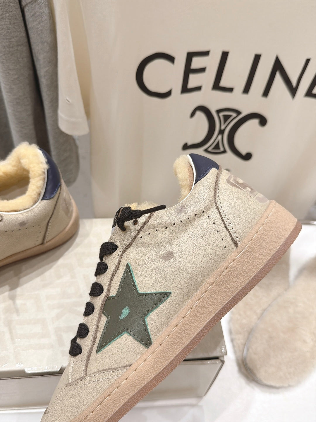 Golden Goose Vintage Distressed Sneakers #188