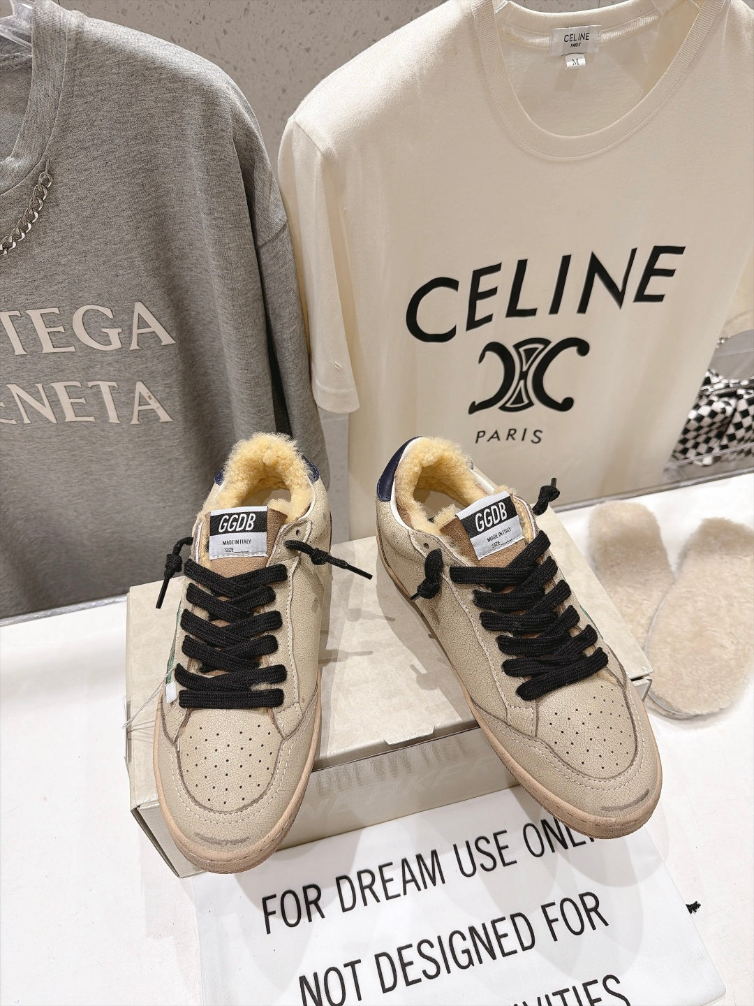 Golden Goose Vintage Distressed Sneakers #188
