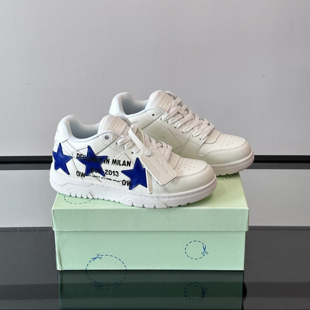 Off  Unisex white casual shoes